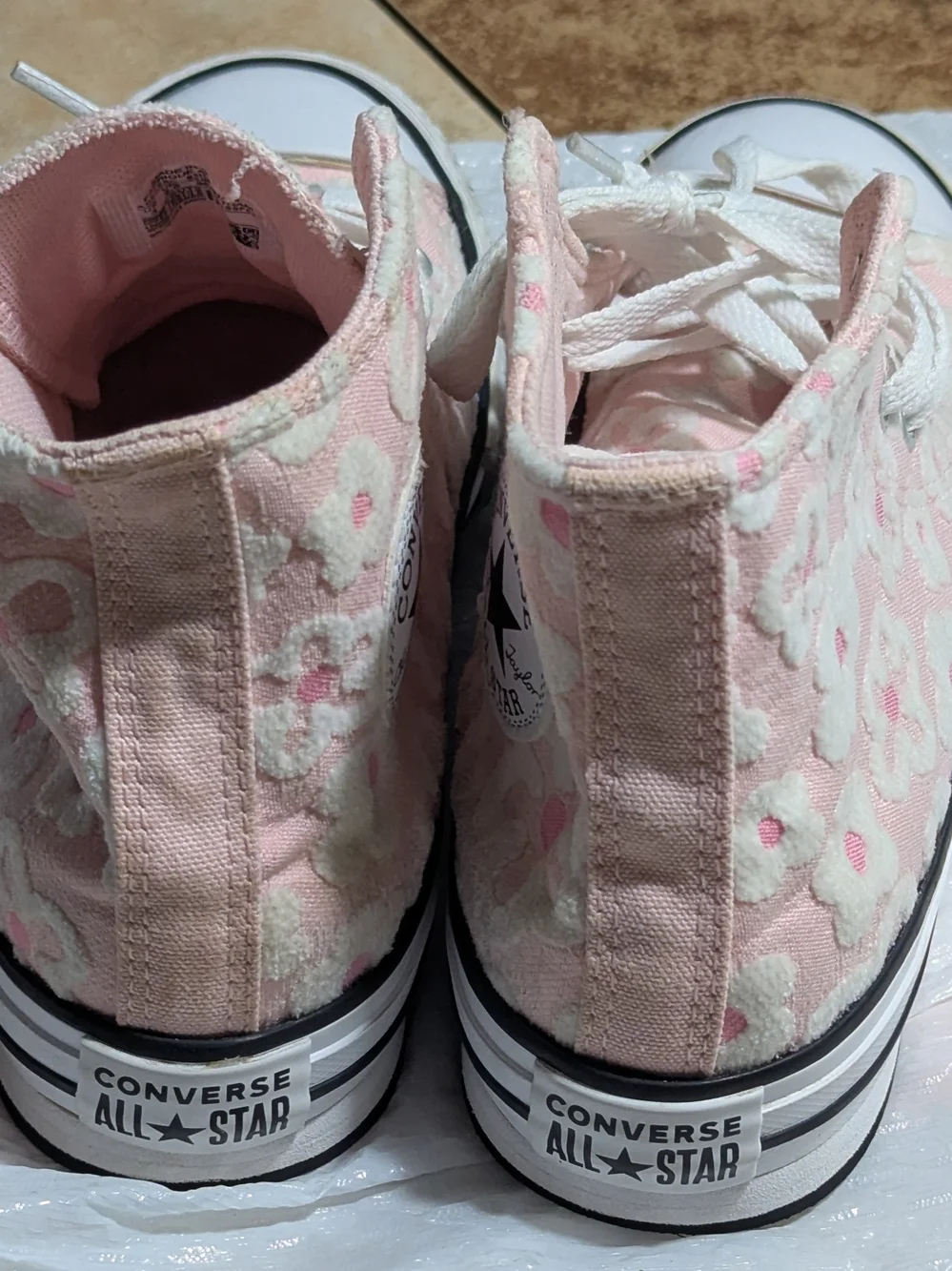 Converse All-Star Pink High-Top Canvas Sneakers